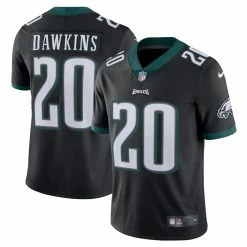 Men's Philadelphia Eagles Brian Dawkins Nike Black Alternate Game Retired Player Limited Jersey