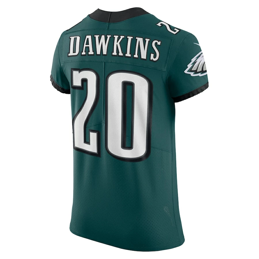 Men's Philadelphia Eagles Brian Dawkins Nike Midnight Green Vapor Elite Retired Player Jersey 6 Men's Philadelphia Eagles Brian Dawkins Nike Midnight Green Vapor Elite Retired Player Jersey – Bild 4