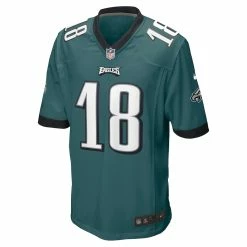 Men's Philadelphia Eagles Britain Covey Nike Midnight Green Home Game Player Jersey -NFL fanshirt Shop mens nike britain covey midnight green philadelphia eagles home game player jersey pi5172000 altimages ff 5172594 67f190907efc468f3503alt2 full