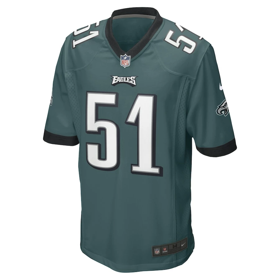 Men's Philadelphia Eagles Cam Jurgens Nike Midnight Green Game Player Jersey 5 Men's Philadelphia Eagles Cam Jurgens Nike Midnight Green Game Player Jersey – Bild 3