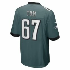 Men's Philadelphia Eagles Cameron Tom Nike Midnight Green Game Player Jersey -NFL fanshirt Shop mens nike cameron tom midnight green philadelphia eagles game player jersey pi5118000 altimages ff 5118658 89794dbd712a1c19fab7alt3 full