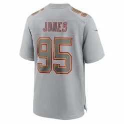 Men's Kansas City Chiefs Chris Jones Nike Gray Super Bowl LVII Patch Atmosphere Fashion Game Jersey -NFL fanshirt Shop mens nike chris jones gray kansas city chiefs super bowl lvii patch atmosphere fashion game jersey pi5302000 altimages ff 5302252 6b3065061bbf2104f6d7alt3 full