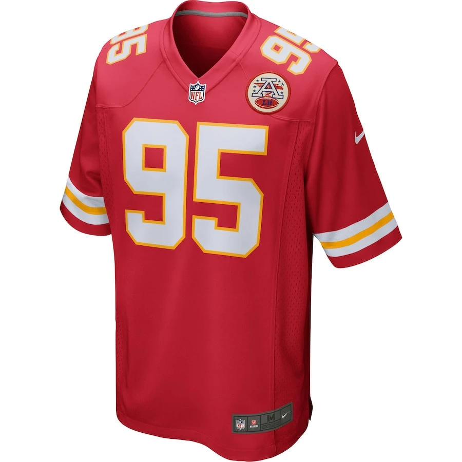 Men's Kansas City Chiefs Chris Jones Nike Red Game Jersey 5 Men's Kansas City Chiefs Chris Jones Nike Red Game Jersey – Bild 3