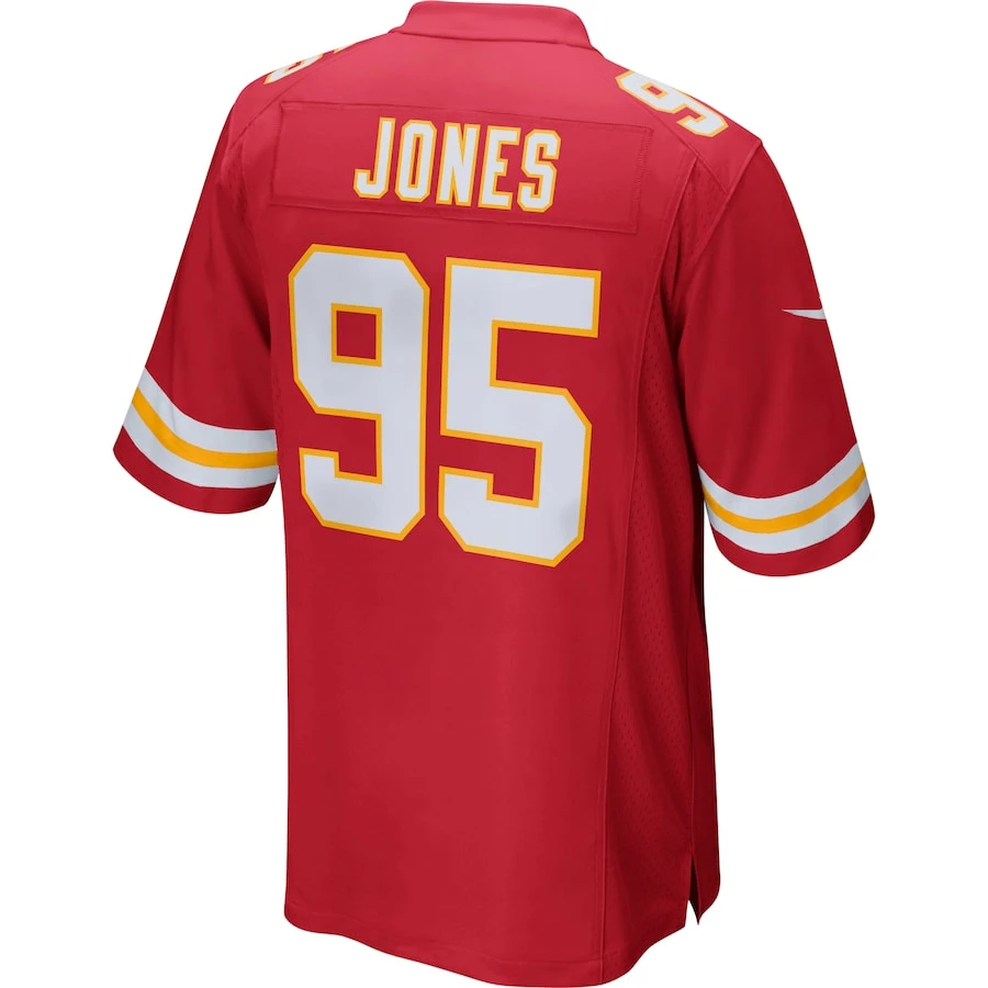 Men's Kansas City Chiefs Chris Jones Nike Red Game Jersey 6 Men's Kansas City Chiefs Chris Jones Nike Red Game Jersey – Bild 4