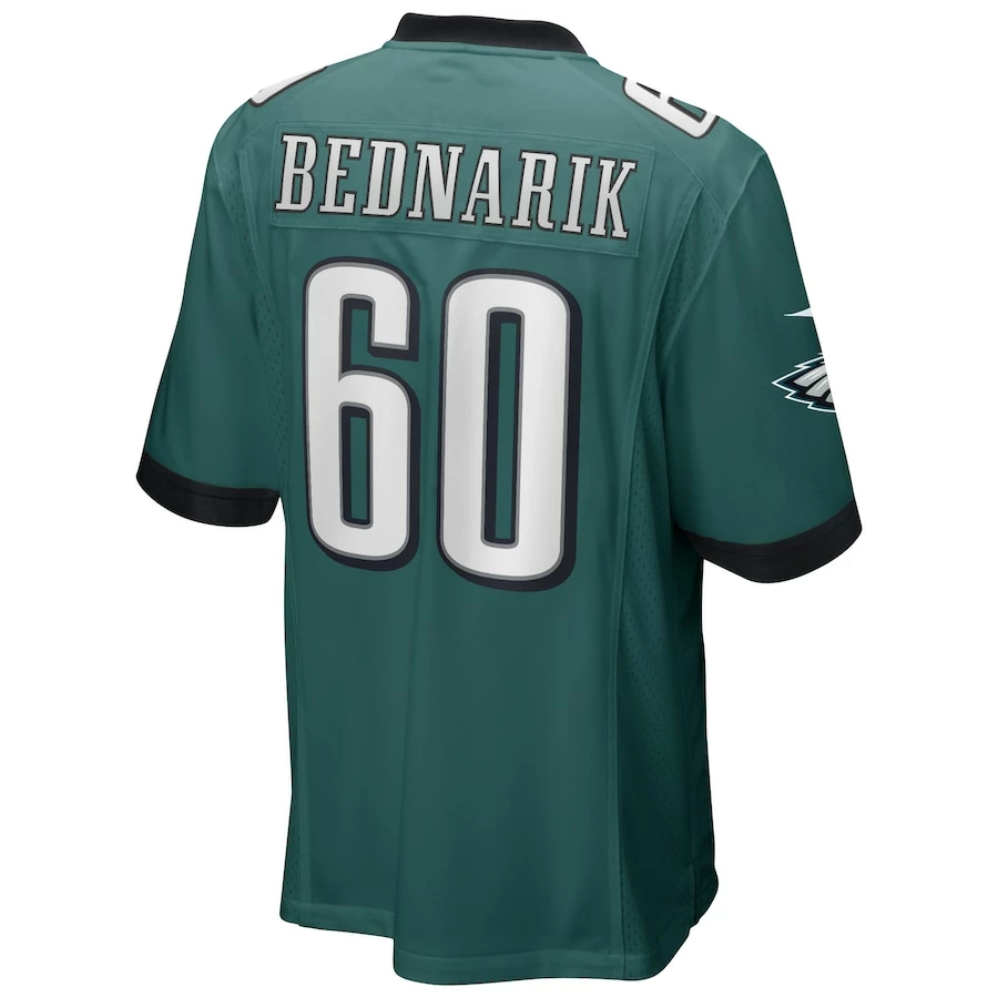 Men's Philadelphia Eagles Chuck Bednarik Nike Midnight Green Game Retired Player Jersey 6 Men's Philadelphia Eagles Chuck Bednarik Nike Midnight Green Game Retired Player Jersey – Bild 4