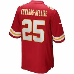 Men's Kansas City Chiefs Clyde Edwards-Helaire Nike Red Game Jersey -NFL fanshirt Shop mens nike clyde edwards helaire red kansas city chiefs game jersey pi3911000 altimages ff 3911777 fcff796afdcca0a88af2alt3 full