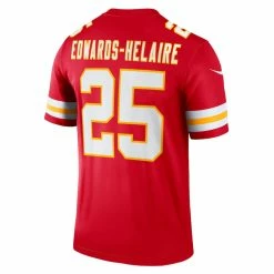 Men's Kansas City Chiefs Clyde Edwards-Helaire Nike Red Legend Jersey -NFL fanshirt Shop mens nike clyde edwards helaire red kansas city chiefs legend jersey pi4132000 altimages ff 4132613 97752fb469c9440aebe2alt3 full