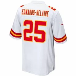 Men's Kansas City Chiefs Clyde Edwards-Helaire Nike White Game Jersey -NFL fanshirt Shop mens nike clyde edwards helaire white kansas city chiefs game jersey pi4120000 altimages ff 4120562 4d94f25b0f12b2e723daalt3 full