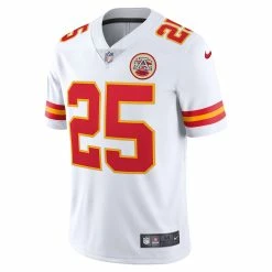 Men's Kansas City Chiefs Clyde Edwards-Helaire Nike White Vapor Limited Jersey -NFL fanshirt Shop mens nike clyde edwards helaire white kansas city chiefs vapor limited jersey pi4131000 altimages ff 4131797 9ef72e504df2716a9e44alt2 full