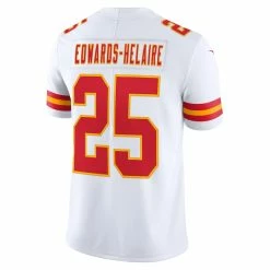 Men's Kansas City Chiefs Clyde Edwards-Helaire Nike White Vapor Limited Jersey -NFL fanshirt Shop mens nike clyde edwards helaire white kansas city chiefs vapor limited jersey pi4131000 altimages ff 4131797 9ef72e504df2716a9e44alt3 full