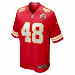 Men's Kansas City Chiefs Cole Christiansen Nike Red Game Player Jersey -NFL fanshirt Shop mens nike cole christiansen red kansas city chiefs game player jersey pi5114000 altimages ff 5114375 db42eb1f528e7c972a44alt2 full