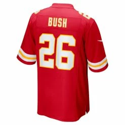 Men's Kansas City Chiefs Deon Bush Nike Red Game Player Jersey -NFL fanshirt Shop mens nike deon bush red kansas city chiefs game player jersey pi5114000 altimages ff 5114368 b0353e00039b6765997falt3 full