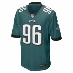 Men's Philadelphia Eagles Derek Barnett Nike Midnight Green Game Jersey -NFL fanshirt Shop mens nike derek barnett midnight green philadelphia eagles game jersey pi4031000 altimages ff 4031009 df7682b979edb5a23a37alt2 full