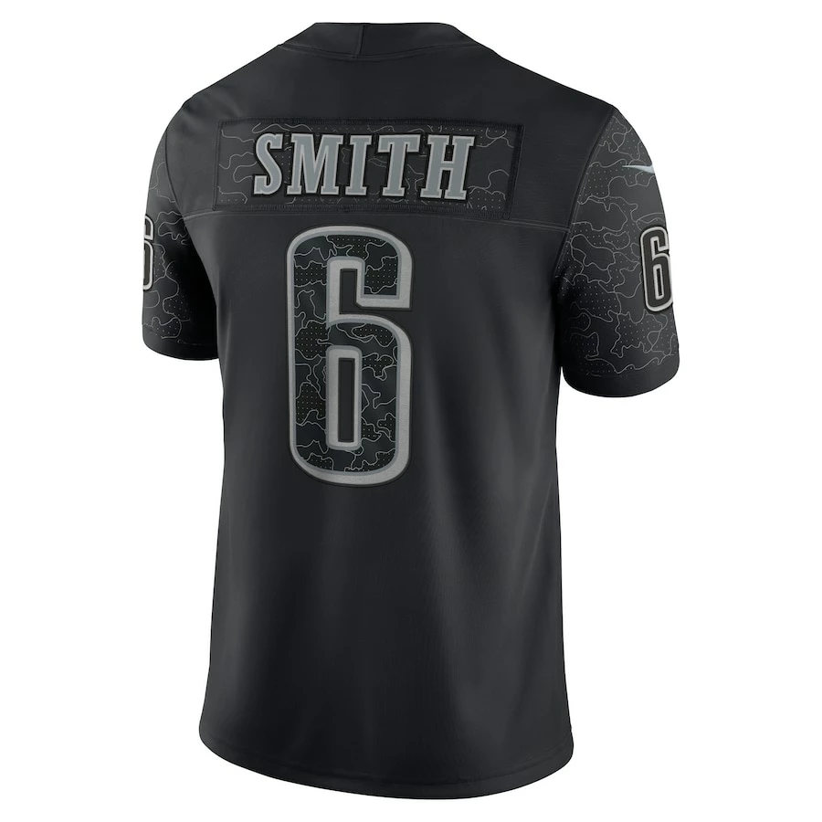 Men's Philadelphia Eagles DeVonta Smith Nike Black RFLCTV Limited Jersey 8 Men's Philadelphia Eagles DeVonta Smith Nike Black RFLCTV Limited Jersey – Bild 6