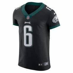 Men's Philadelphia Eagles DeVonta Smith Nike Black Vapor Elite Jersey -NFL fanshirt Shop mens nike devonta smith black philadelphia eagles vapor elite jersey pi4340000 altimages ff 4340940 0beae696b51eee6878b0alt2 full