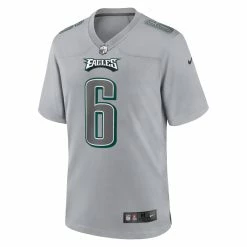 Men's Philadelphia Eagles DeVonta Smith Nike Gray Atmosphere Fashion Game Jersey 8 Men's Philadelphia Eagles DeVonta Smith Nike Gray Atmosphere Fashion Game Jersey -NFL fanshirt Shop mens nike devonta smith gray philadelphia eagles atmosphere fashion game jersey pi4570000 altimages ff 4570034 abeaa0569524f80bd913alt2 full