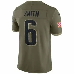 Men's Philadelphia Eagles Nike Olive 2022 Salute To Service Limited Jersey 9 Men's Philadelphia Eagles Nike Olive 2022 Salute To Service Limited Jersey -NFL fanshirt Shop mens nike devonta smith olive philadelphia eagles 2022 salute to service limited jersey pi4643000 altimages ff 4643818 71b98f7ef27a6ea06f2aalt3 full