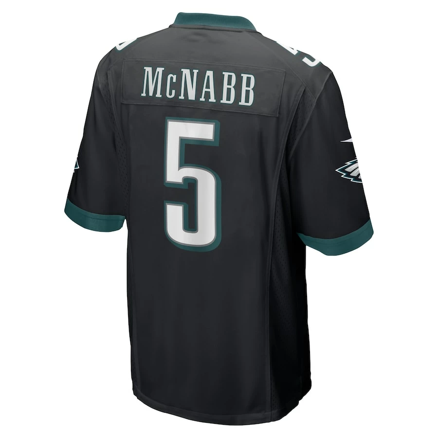 Men's Philadelphia Eagles Donovan McNabb Nike Black Retired Player Jersey 6 Men's Philadelphia Eagles Donovan McNabb Nike Black Retired Player Jersey – Bild 4