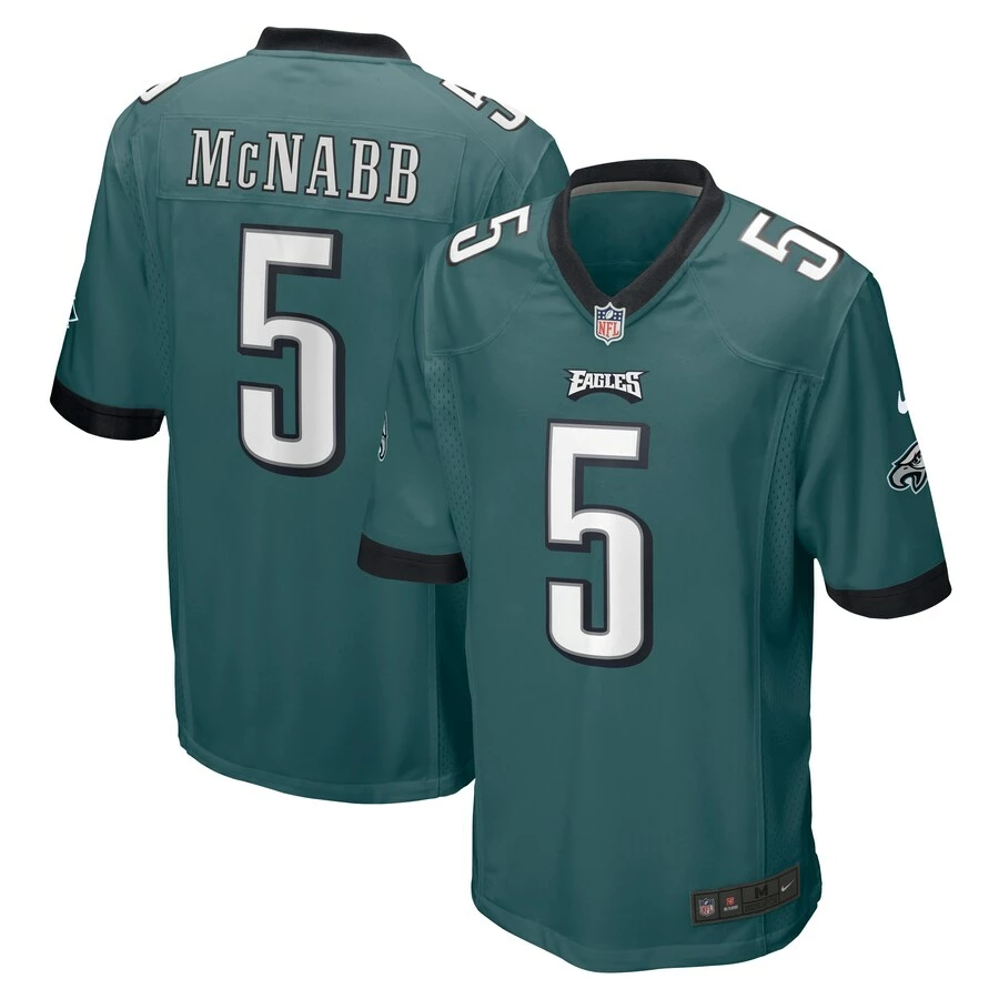 Men's Philadelphia Eagles Donovan McNabb Nike Midnight Green Retired Player Jersey 3 Men's Philadelphia Eagles Donovan McNabb Nike Midnight Green Retired Player Jersey