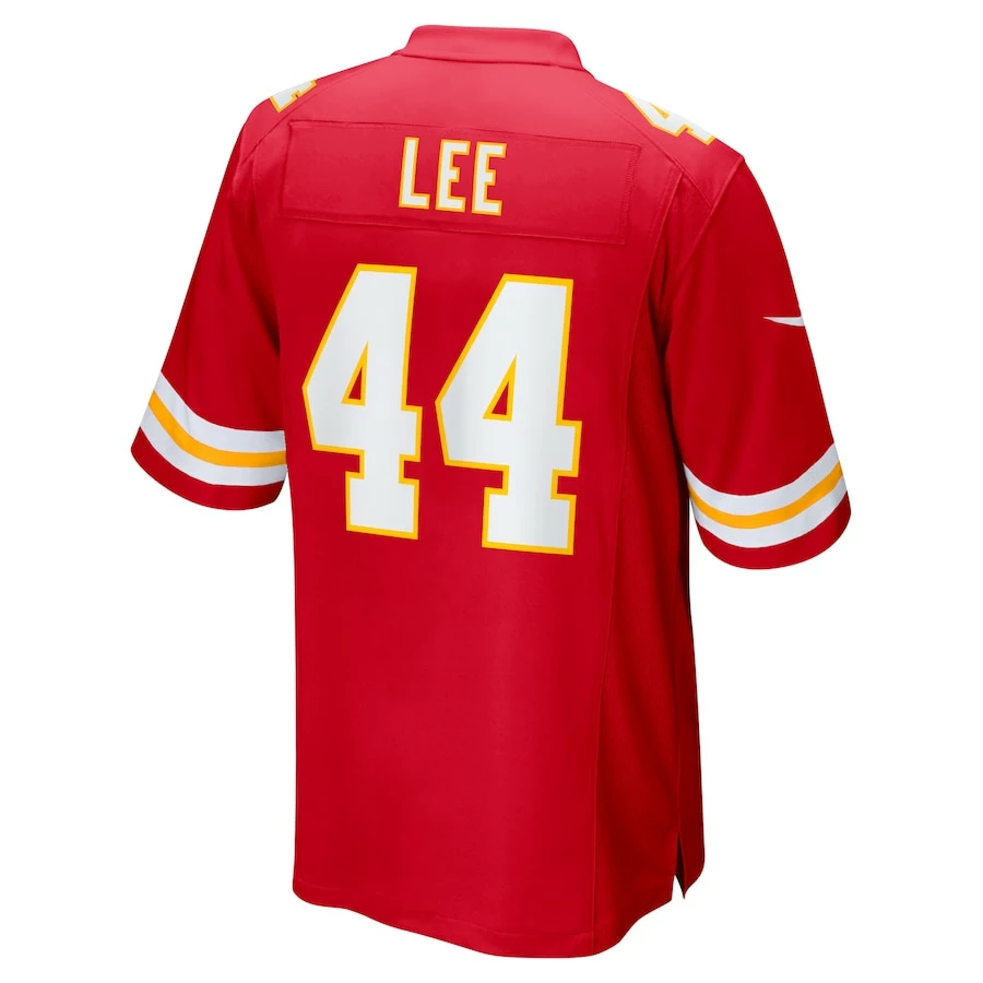 Men's Kansas City Chiefs Elijah Lee Nike Red Game Player Jersey 6 Men's Kansas City Chiefs Elijah Lee Nike Red Game Player Jersey – Bild 4