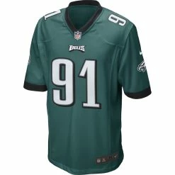 Men's Philadelphia Eagles Fletcher Cox Nike Midnight Green Game Jersey -NFL fanshirt Shop mens nike fletcher cox midnight green philadelphia eagles game jersey pi3892000 altimages ff 3892995 cf9384c0d8c130ad38c4alt2 full