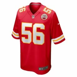Men's Kansas City Chiefs George Karlaftis Nike Red Player Game Jersey -NFL fanshirt Shop mens nike george karlaftis red kansas city chiefs player game jersey pi4885000 altimages ff 4885629 67243b306605b9e76cb1alt2 full
