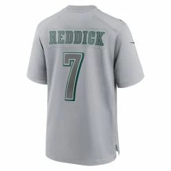 Men's Philadelphia Eagles Haason Reddick Nike Gray Super Bowl LVII Patch Atmosphere Fashion Game Jersey -NFL fanshirt Shop mens nike haason reddick gray philadelphia eagles super bowl lvii patch atmosphere fashion game jersey pi5343000 altimages ff 5343370 b5ba3a0eaa818da10bfaalt3 full