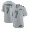 Men's Philadelphia Eagles Haason Reddick Nike Gray Super Bowl LVII Patch Atmosphere Fashion Game Jersey -NFL fanshirt Shop mens nike haason reddick gray philadelphia eagles super bowl lvii patch atmosphere fashion game jersey pi5343000 ff 5343370 b5ba3a0eaa818da10bfa full