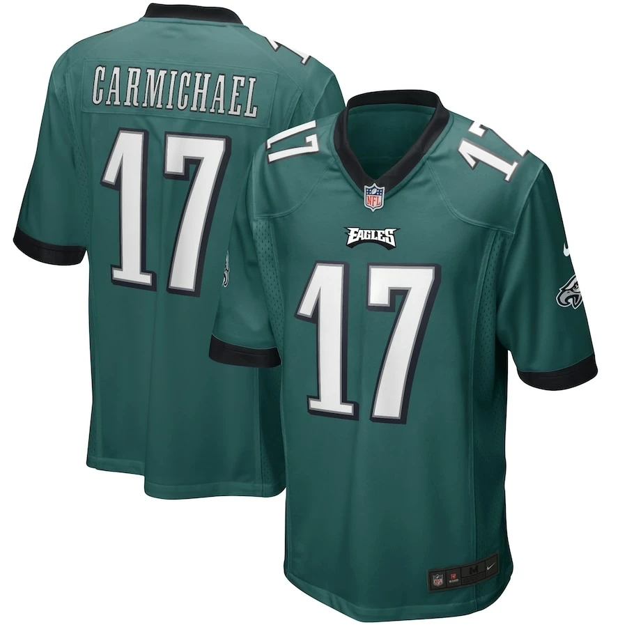 Men's Philadelphia Eagles Harold Carmichael Nike Midnight Green Game Retired Player Jersey 4 Men's Philadelphia Eagles Harold Carmichael Nike Midnight Green Game Retired Player Jersey – Bild 2