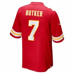 Men's Kansas City Chiefs Harrison Butker Nike Red Super Bowl LVII Patch Game Jersey 9 Men's Kansas City Chiefs Harrison Butker Nike Red Super Bowl LVII Patch Game Jersey -NFL fanshirt Shop mens nike harrison butker red kansas city chiefs super bowl lvii patch game jersey pi5341000 altimages ff 5341938 0741ebe48f71fa5bf451alt3 full