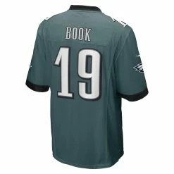 Men's Philadelphia Eagles Ian Book Nike Midnight Green Game Player Jersey -NFL fanshirt Shop mens nike ian book midnight green philadelphia eagles game player jersey pi5118000 altimages ff 5118634 ce0a6e2d0158087e9304alt3 full