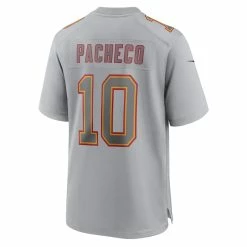 Men's Kansas City Chiefs Isiah Pacheco Nike Gray Super Bowl LVII Patch Atmosphere Fashion Game Jersey -NFL fanshirt Shop mens nike isiah pacheco gray kansas city chiefs super bowl lvii patch atmosphere fashion game jersey pi5302000 altimages ff 5302250 a829bc7349819040ba52alt3 full