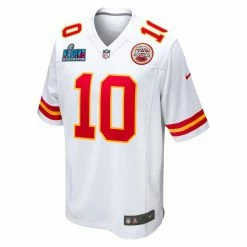 Men's Kansas City Chiefs Isiah Pacheco Nike White Super Bowl LVII Patch Away Game Jersey -NFL fanshirt Shop mens nike isiah pacheco white kansas city chiefs super bowl lvii patch away game jersey pi5353000 altimages ff 5353733 bd75137c3cbf59288a8falt2 full