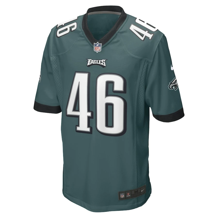 Men's Philadelphia Eagles Jaeden Graham Nike Midnight Green Game Player Jersey 5 Men's Philadelphia Eagles Jaeden Graham Nike Midnight Green Game Player Jersey – Bild 3