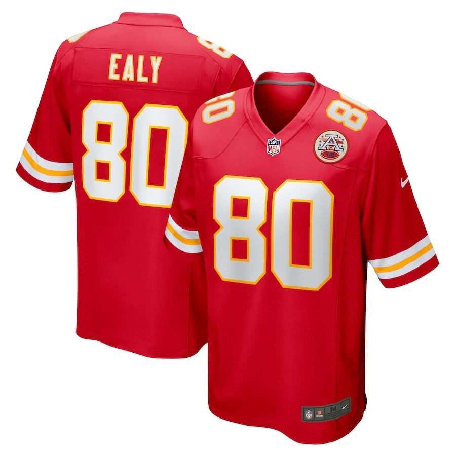 Men's Kansas City Chiefs Jerrion Ealy Nike Red Game Player Jersey 4 Men's Kansas City Chiefs Jerrion Ealy Nike Red Game Player Jersey – Bild 2
