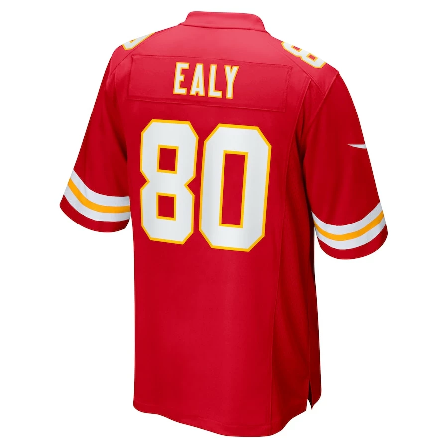 Men's Kansas City Chiefs Jerrion Ealy Nike Red Game Player Jersey 6 Men's Kansas City Chiefs Jerrion Ealy Nike Red Game Player Jersey – Bild 4