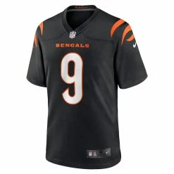 Men's Cincinnati Bengals Joe Burrow Nike Black Game Jersey -NFL fanshirt Shop mens nike joe burrow black cincinnati bengals game jersey pi4057000 altimages ff 4057705 18b3159f0a18ce2c421aalt2 full