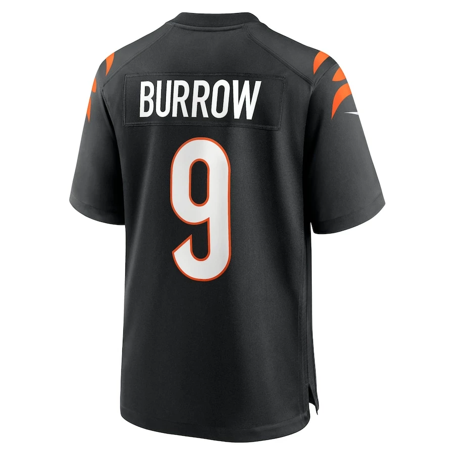 Men's Cincinnati Bengals Joe Burrow Nike Black Player Game Jersey 5 Men's Cincinnati Bengals Joe Burrow Nike Black Player Game Jersey – Bild 4
