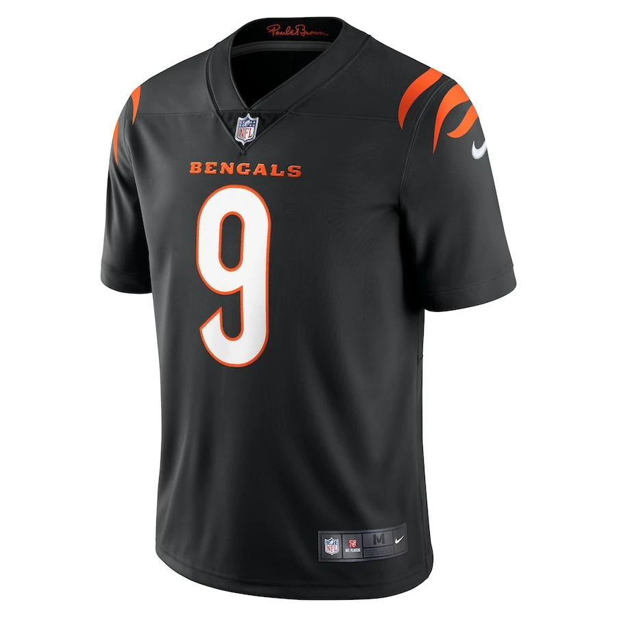 Men's Cincinnati Bengals Joe Burrow Nike Black Vapor Limited Jersey 5 Men's Cincinnati Bengals Joe Burrow Nike Black Vapor Limited Jersey – Bild 3