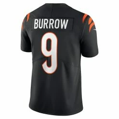 Men's Cincinnati Bengals Joe Burrow Nike Black Vapor Limited Jersey 9 Men's Cincinnati Bengals Joe Burrow Nike Black Vapor Limited Jersey -NFL fanshirt Shop mens nike joe burrow black cincinnati bengals vapor limited jersey pi4057000 altimages ff 4057149 cee47f1fb3101f3a78ebalt3 full