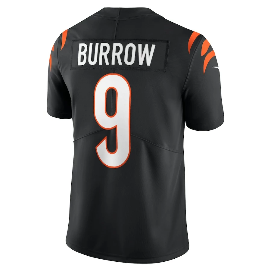 Men's Cincinnati Bengals Joe Burrow Nike Black Vapor Limited Jersey 6 Men's Cincinnati Bengals Joe Burrow Nike Black Vapor Limited Jersey – Bild 4