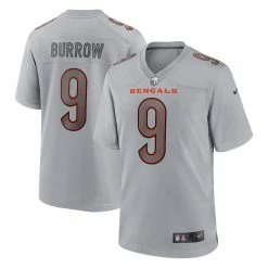 NFL fanshirt Shop -NFL fanshirt Shop mens nike joe burrow gray cincinnati bengals atmosphere fashion game jersey pi4570000 altimages ff 4570065 0d1af161b2e211b6d28calt1 full