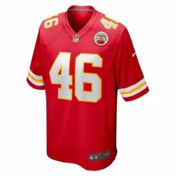 Men's Kansas City Chiefs Jordan Franks Nike Red Game Player Jersey -NFL fanshirt Shop mens nike jordan franks red kansas city chiefs game player jersey pi5114000 altimages ff 5114374 dae5320125640c259032alt2 full