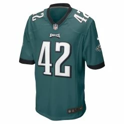 Men's Philadelphia Eagles K'Von Wallace Nike Midnight Green Game Jersey -NFL fanshirt Shop mens nike kvon wallace midnight green philadelphia eagles game jersey pi4030000 altimages ff 4030969 c61e9c35079cf21a0401alt2 full