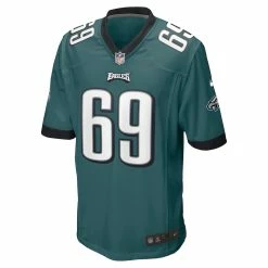 Men's Philadelphia Eagles Landon Dickerson Nike Midnight Green Game Player Jersey -NFL fanshirt Shop mens nike landon dickerson midnight green philadelphia eagles game player jersey pi4480000 altimages ff 4480209 31e0158e25e32f82fd36alt2 full