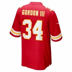 Men's Kansas City Chiefs Melvin Gordon III Nike Red Home Game Player Jersey -NFL fanshirt Shop mens nike melvin gordon iii red kansas city chiefs home game player jersey pi5275000 altimages ff 5275932 61797ef4e13425904715alt3 full