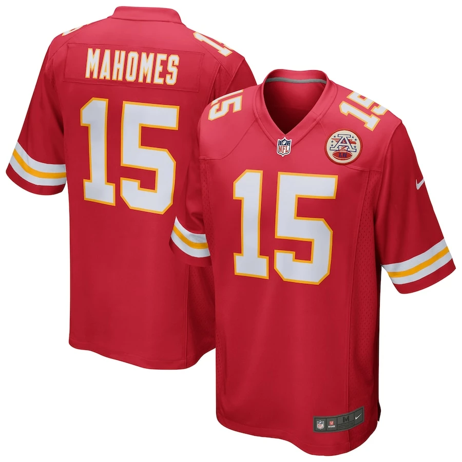 Men's Kansas City Chiefs Patrick Mahomes Nike Red Game Jersey 4 Men's Kansas City Chiefs Patrick Mahomes Nike Red Game Jersey – Bild 2