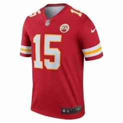 Men's Kansas City Chiefs Patrick Mahomes Nike Red Legend Jersey -NFL fanshirt Shop mens nike patrick mahomes red kansas city chiefs legend jersey pi2815000 altimages ff 2815814alt2 full