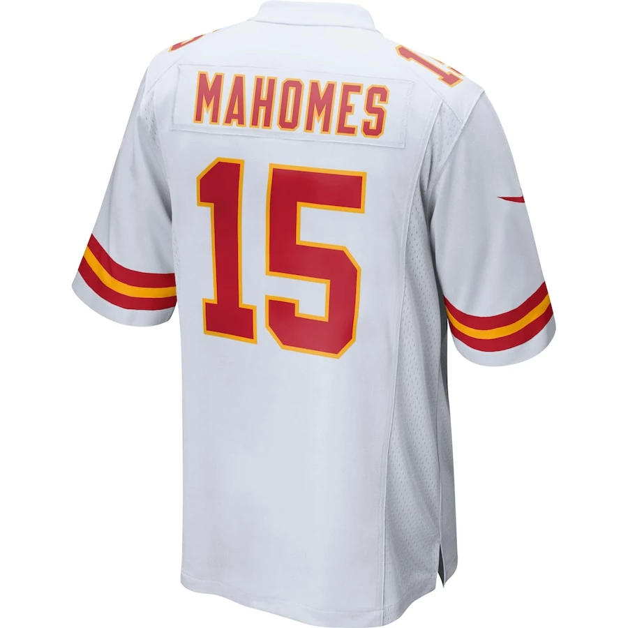Men's Kansas City Chiefs Patrick Mahomes Nike White Game Jersey 6 Men's Kansas City Chiefs Patrick Mahomes Nike White Game Jersey – Bild 4