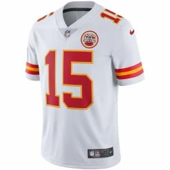 Men's Kansas City Chiefs Patrick Mahomes Nike White Vapor Limited Jersey -NFL fanshirt Shop mens nike patrick mahomes white kansas city chiefs vapor limited jersey pi3304000 altimages ff 3304833 10c438d7163a670c111aalt2 full